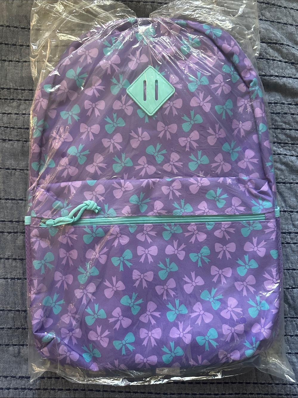 NWT Bow Pattern Backpack